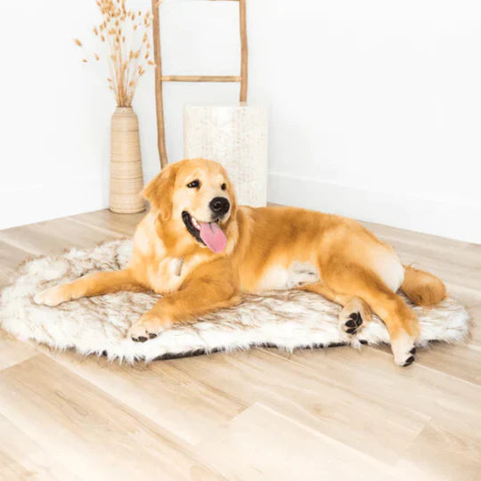 Orthopedic Calming Faux Fur Bed